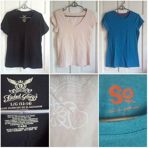 Bundle of 3 Fitted Tee's